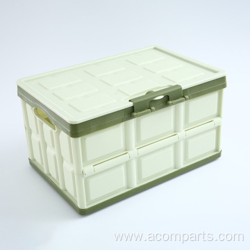 Collapsible crate foldable plastic storage sundries boxes